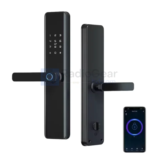 Product Detail - Smart Door Lock Fingerprint Pin Code Nfc Card Mobile ...